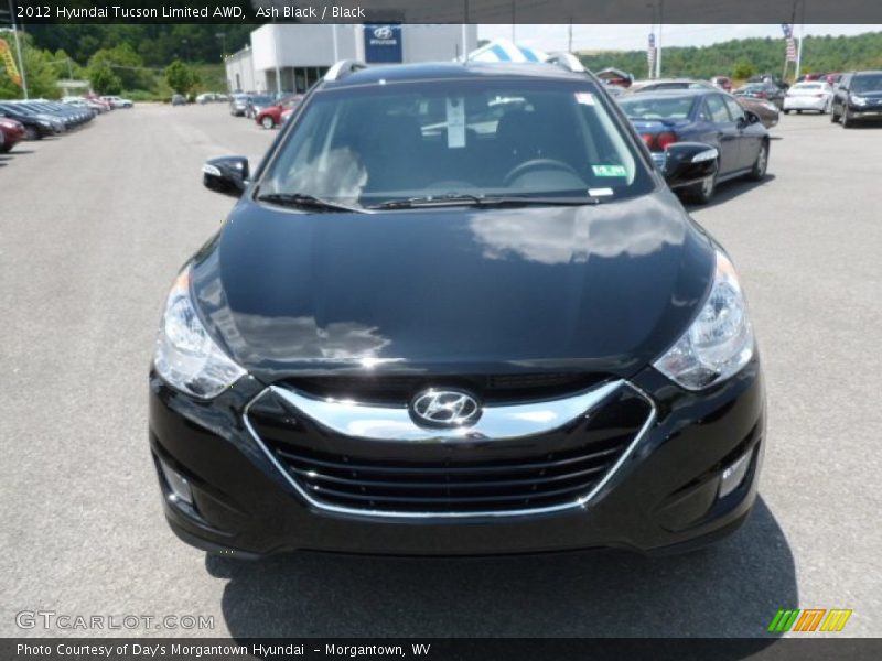 Ash Black / Black 2012 Hyundai Tucson Limited AWD