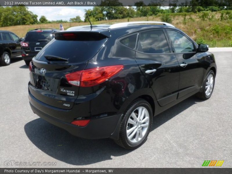 Ash Black / Black 2012 Hyundai Tucson Limited AWD