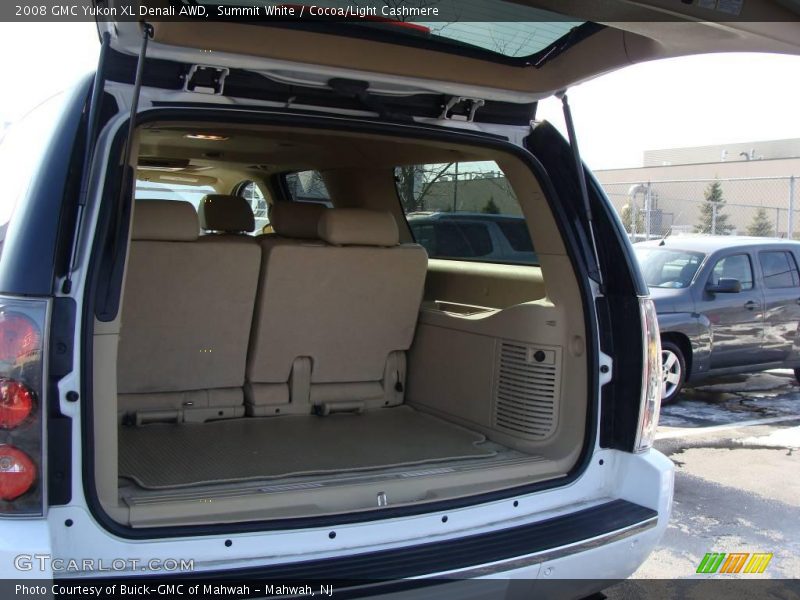 Summit White / Cocoa/Light Cashmere 2008 GMC Yukon XL Denali AWD