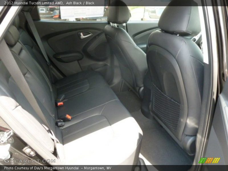 Ash Black / Black 2012 Hyundai Tucson Limited AWD