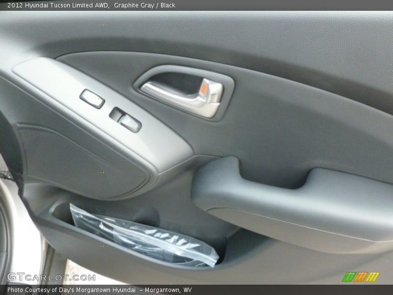 Graphite Gray / Black 2012 Hyundai Tucson Limited AWD