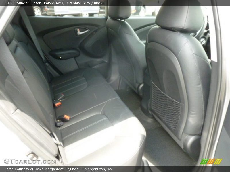 Graphite Gray / Black 2012 Hyundai Tucson Limited AWD