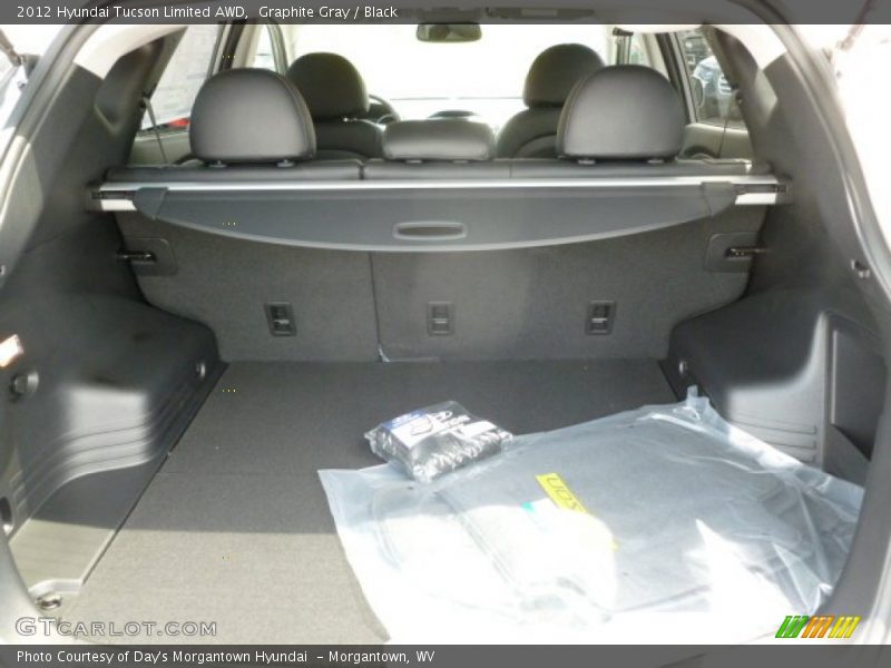 Graphite Gray / Black 2012 Hyundai Tucson Limited AWD