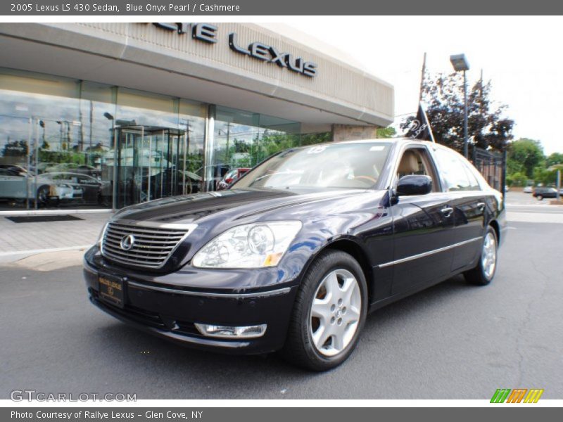 Blue Onyx Pearl / Cashmere 2005 Lexus LS 430 Sedan