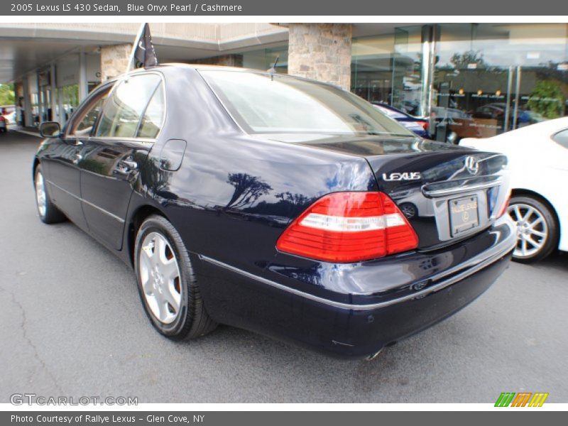 Blue Onyx Pearl / Cashmere 2005 Lexus LS 430 Sedan