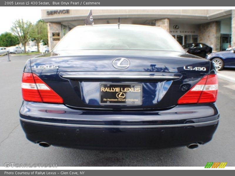Blue Onyx Pearl / Cashmere 2005 Lexus LS 430 Sedan