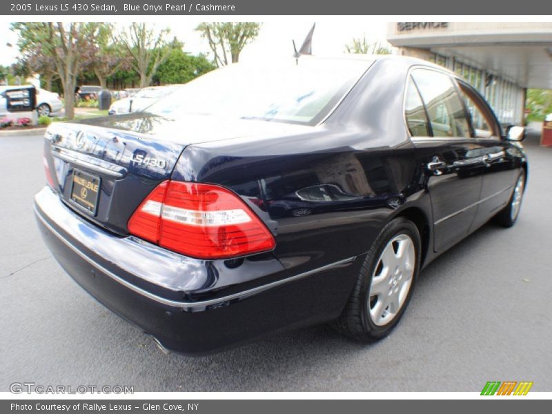 Blue Onyx Pearl / Cashmere 2005 Lexus LS 430 Sedan