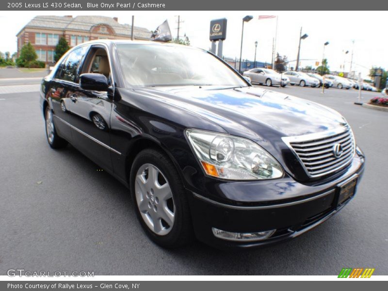 Blue Onyx Pearl / Cashmere 2005 Lexus LS 430 Sedan