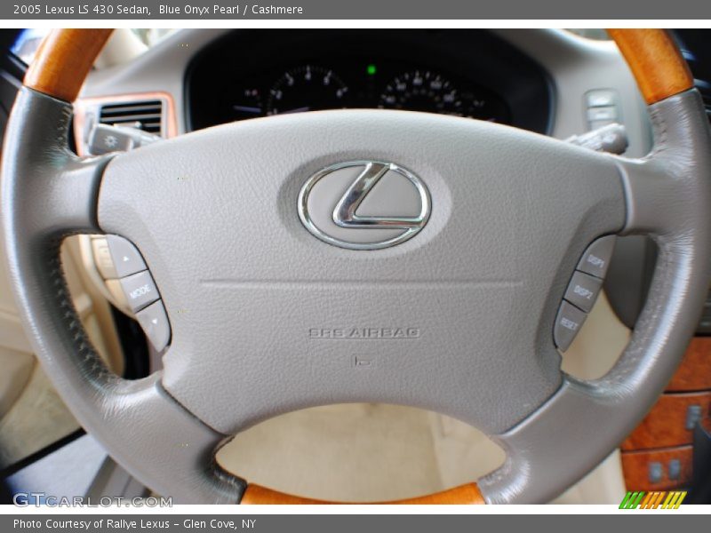 Blue Onyx Pearl / Cashmere 2005 Lexus LS 430 Sedan