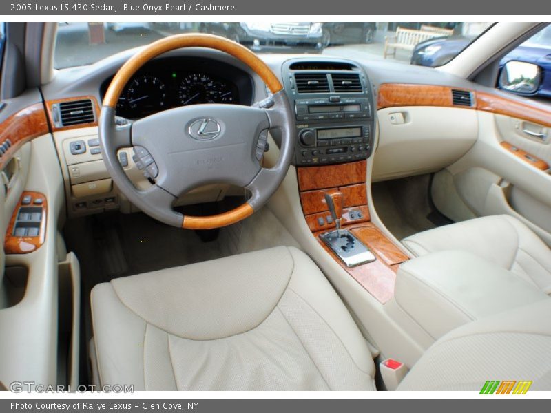 Blue Onyx Pearl / Cashmere 2005 Lexus LS 430 Sedan