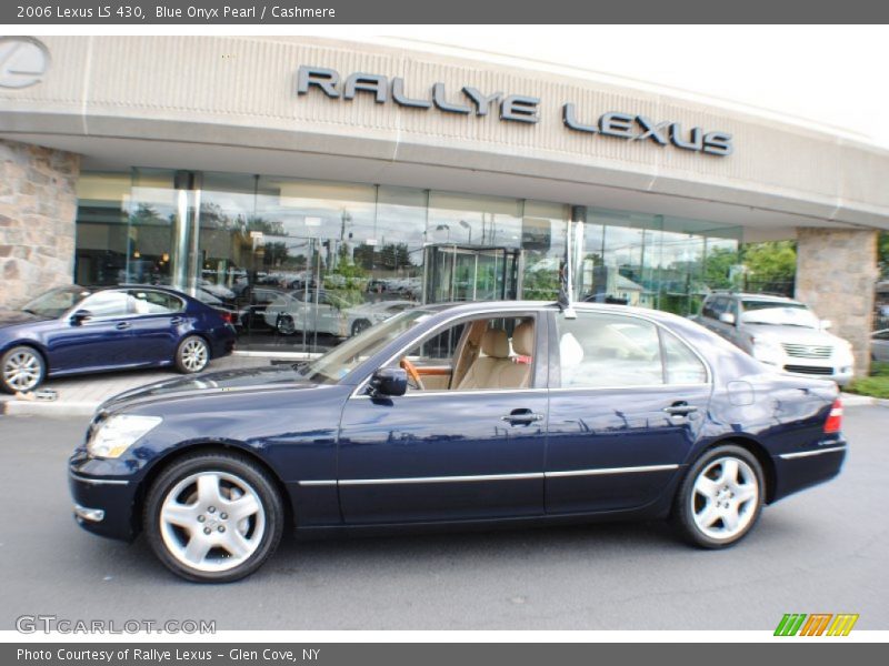 Blue Onyx Pearl / Cashmere 2006 Lexus LS 430