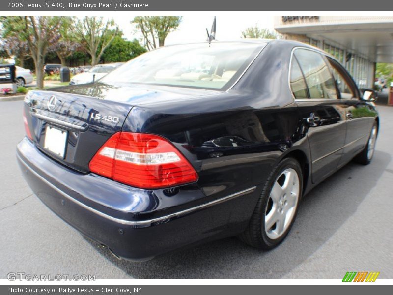 Blue Onyx Pearl / Cashmere 2006 Lexus LS 430