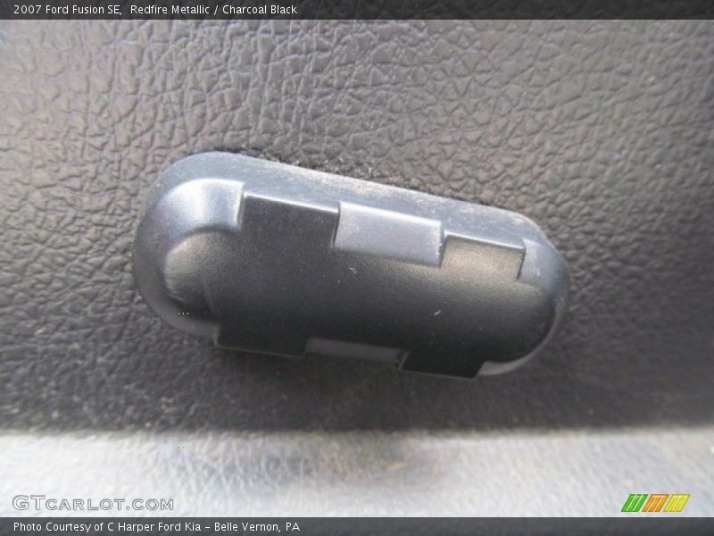 Redfire Metallic / Charcoal Black 2007 Ford Fusion SE