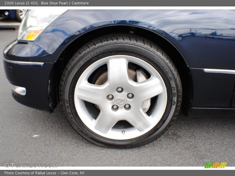Blue Onyx Pearl / Cashmere 2006 Lexus LS 430