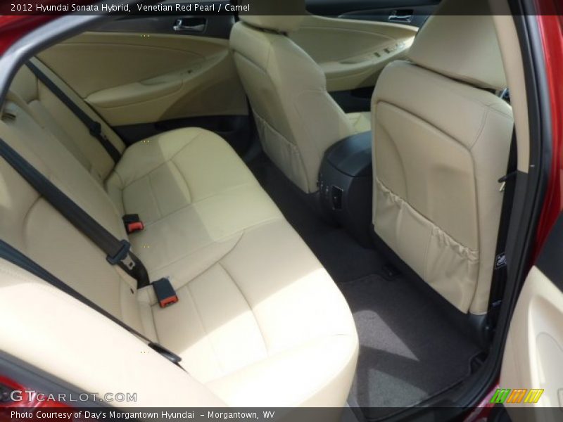 Venetian Red Pearl / Camel 2012 Hyundai Sonata Hybrid