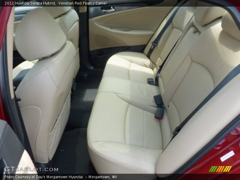 Venetian Red Pearl / Camel 2012 Hyundai Sonata Hybrid