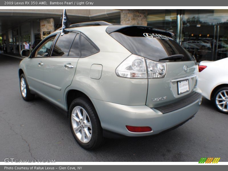 Bamboo Pearl / Light Gray 2009 Lexus RX 350 AWD