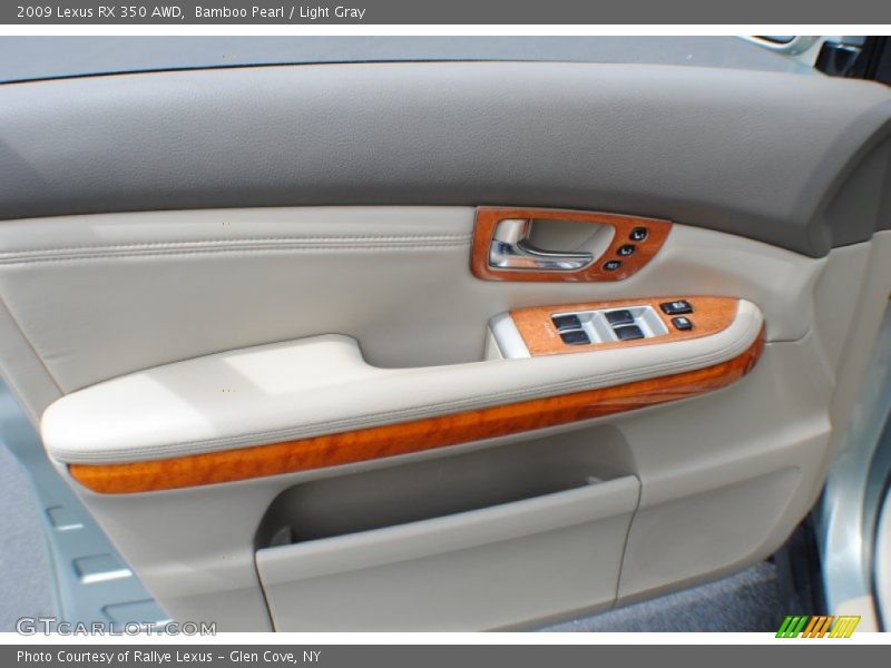 Bamboo Pearl / Light Gray 2009 Lexus RX 350 AWD