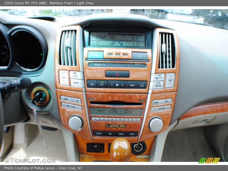 Bamboo Pearl / Light Gray 2009 Lexus RX 350 AWD