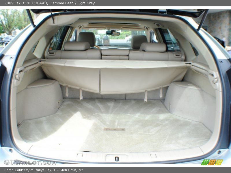 Bamboo Pearl / Light Gray 2009 Lexus RX 350 AWD
