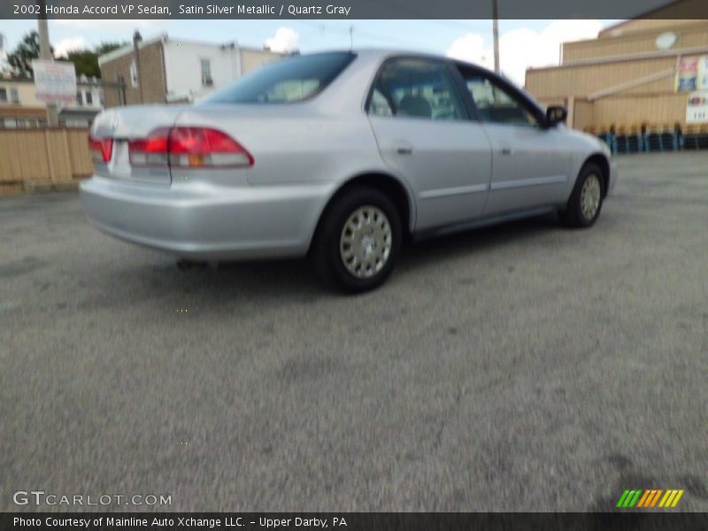 Satin Silver Metallic / Quartz Gray 2002 Honda Accord VP Sedan