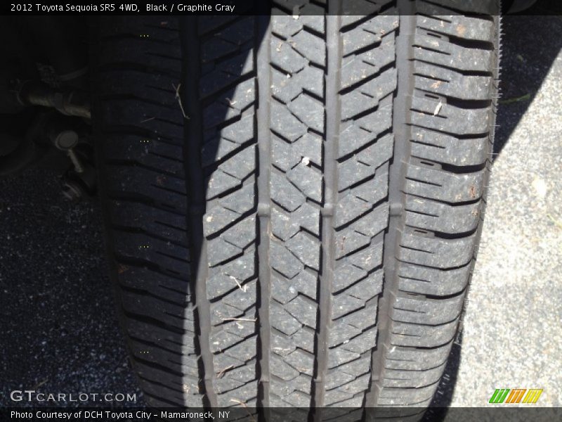 Black / Graphite Gray 2012 Toyota Sequoia SR5 4WD