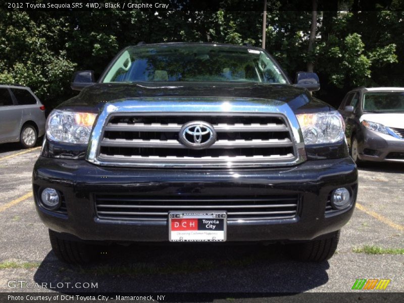 Black / Graphite Gray 2012 Toyota Sequoia SR5 4WD