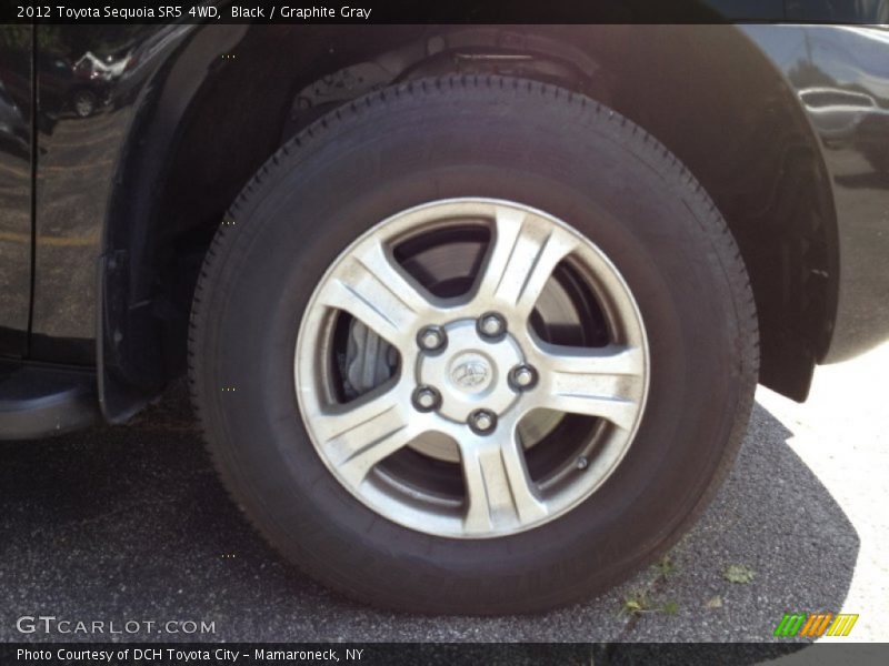 Black / Graphite Gray 2012 Toyota Sequoia SR5 4WD