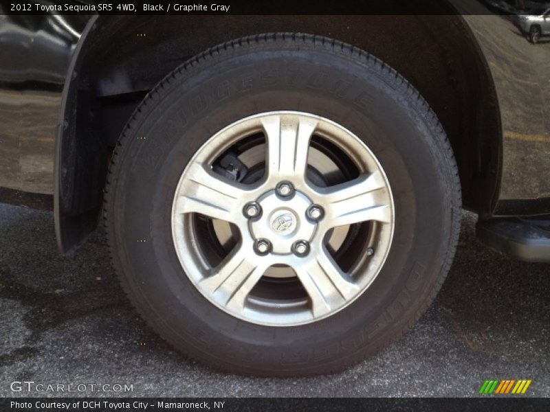 Black / Graphite Gray 2012 Toyota Sequoia SR5 4WD