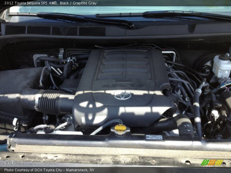 Black / Graphite Gray 2012 Toyota Sequoia SR5 4WD