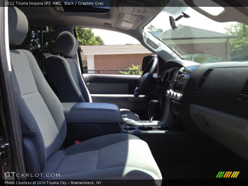 Black / Graphite Gray 2012 Toyota Sequoia SR5 4WD