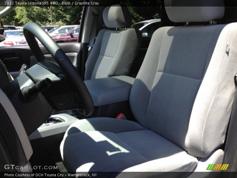 Black / Graphite Gray 2012 Toyota Sequoia SR5 4WD