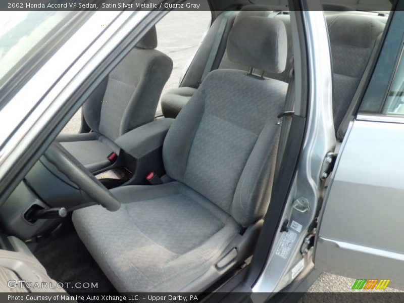 Satin Silver Metallic / Quartz Gray 2002 Honda Accord VP Sedan