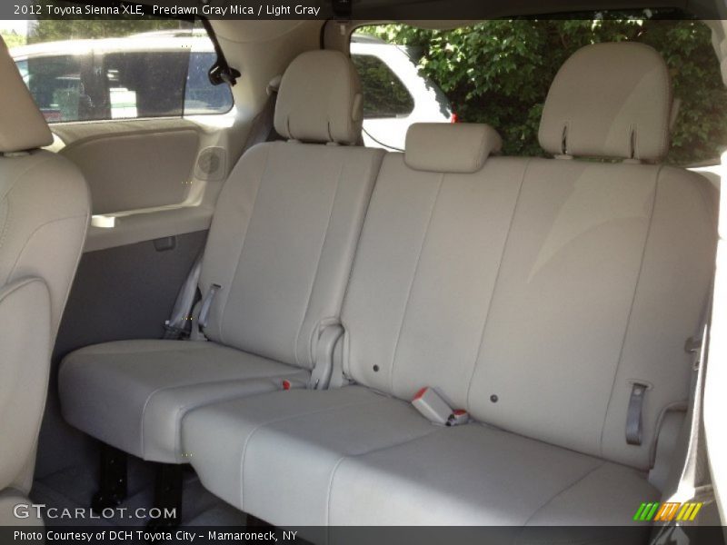 Predawn Gray Mica / Light Gray 2012 Toyota Sienna XLE