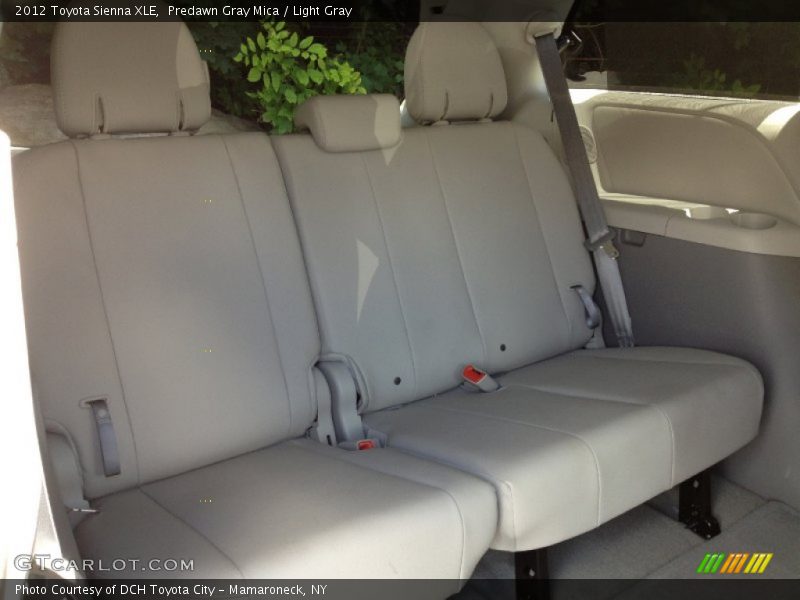 Predawn Gray Mica / Light Gray 2012 Toyota Sienna XLE