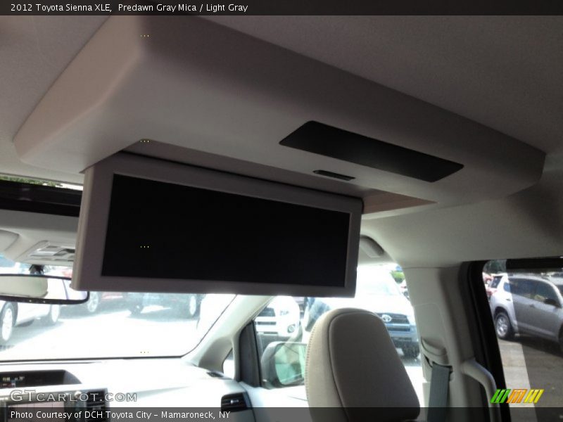 Predawn Gray Mica / Light Gray 2012 Toyota Sienna XLE
