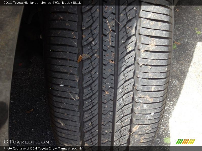 Black / Black 2011 Toyota Highlander Limited 4WD