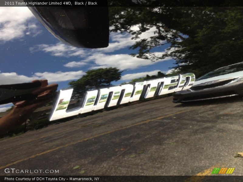 Black / Black 2011 Toyota Highlander Limited 4WD