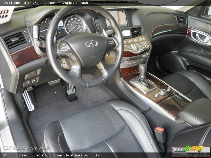 Platinum Graphite / Graphite 2011 Infiniti M 37 S Sedan