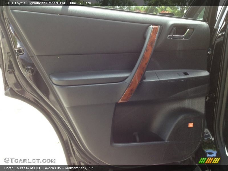 Black / Black 2011 Toyota Highlander Limited 4WD
