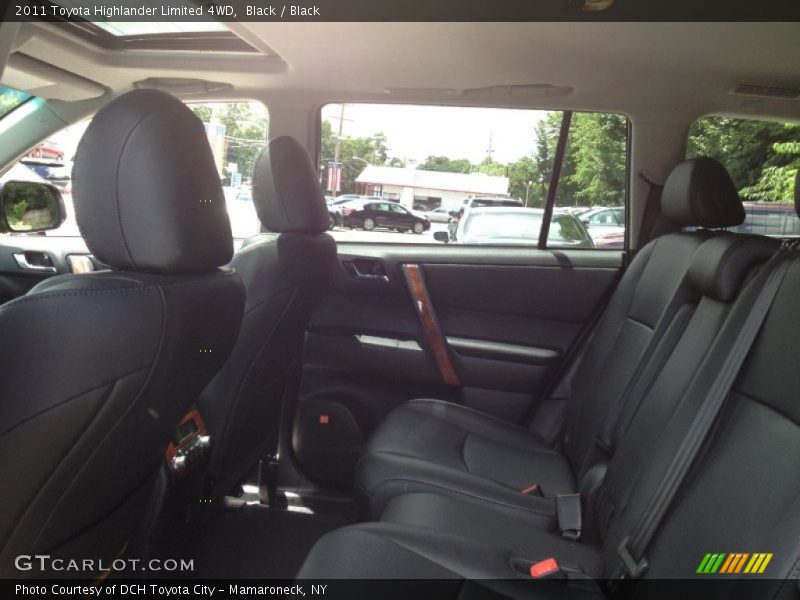 Black / Black 2011 Toyota Highlander Limited 4WD