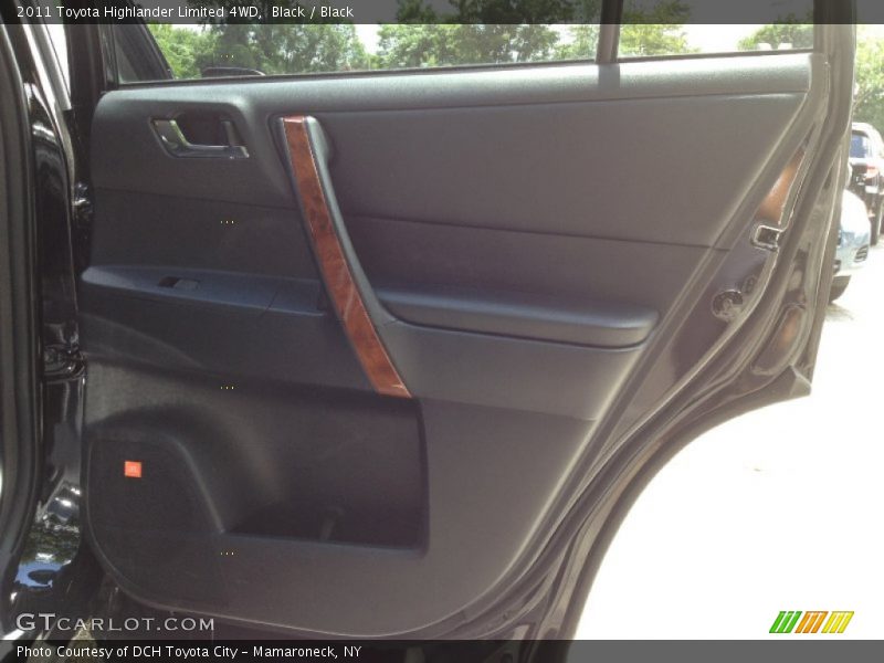 Black / Black 2011 Toyota Highlander Limited 4WD