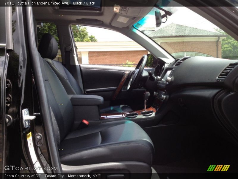 Black / Black 2011 Toyota Highlander Limited 4WD
