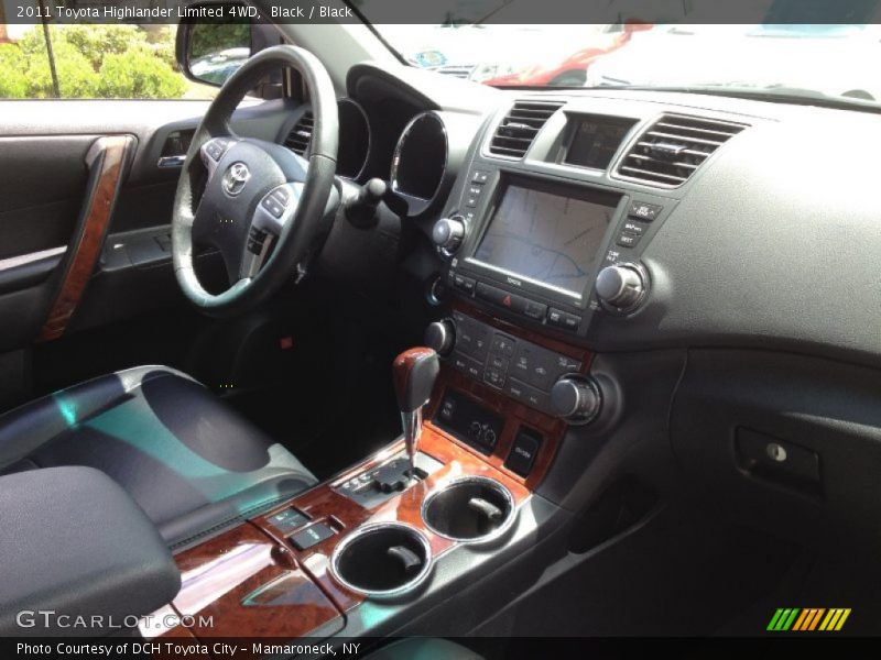 Black / Black 2011 Toyota Highlander Limited 4WD