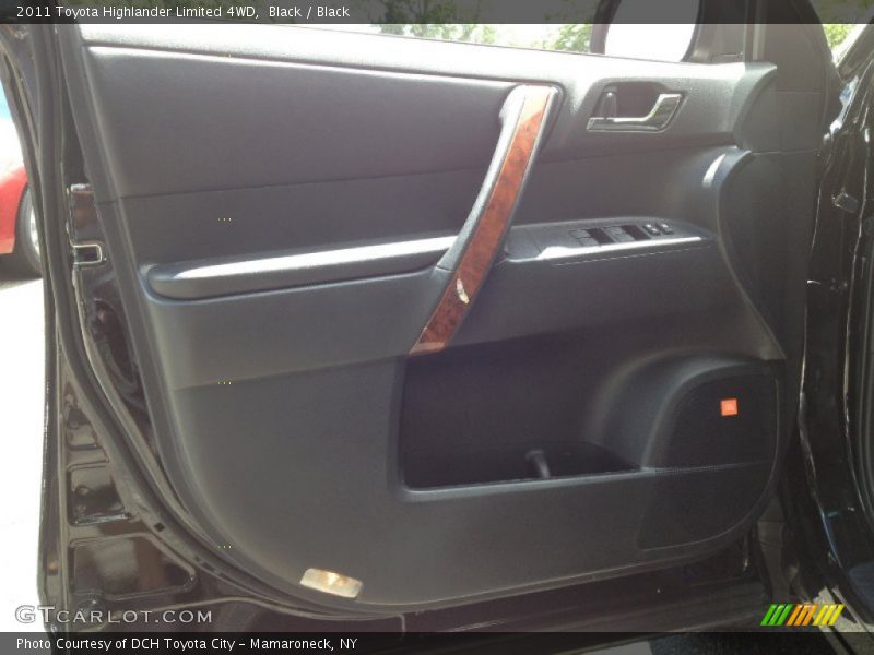 Black / Black 2011 Toyota Highlander Limited 4WD