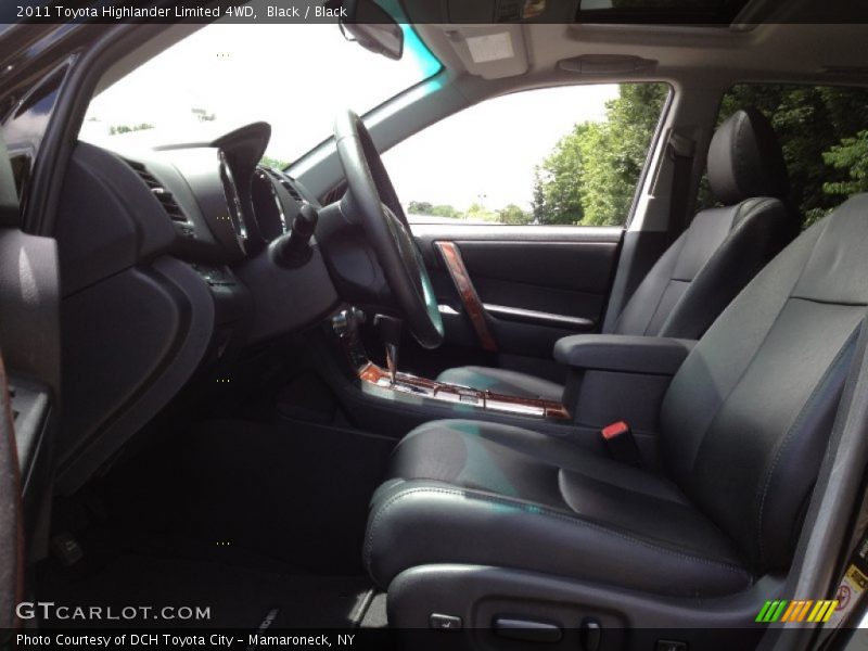 Black / Black 2011 Toyota Highlander Limited 4WD