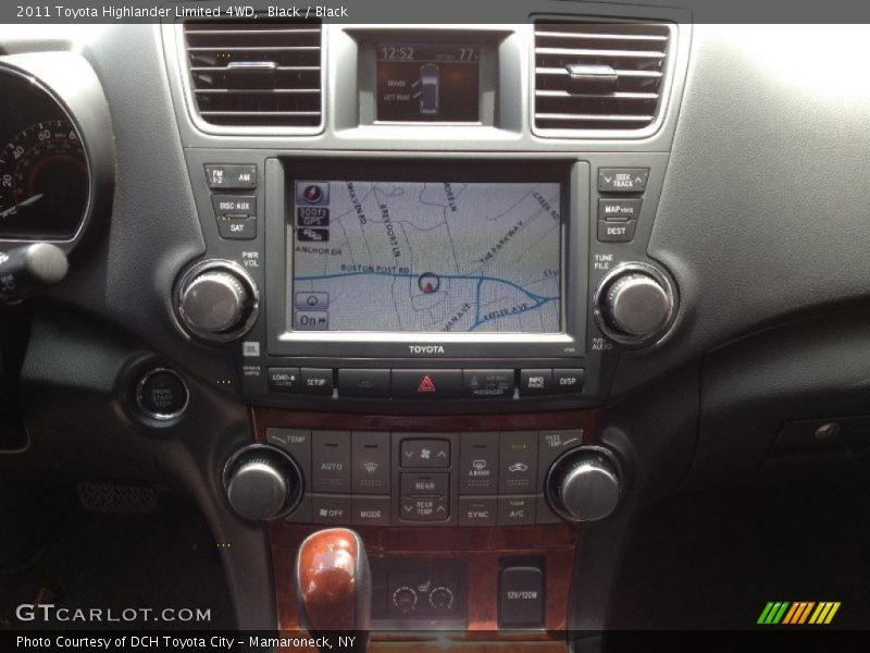 Black / Black 2011 Toyota Highlander Limited 4WD
