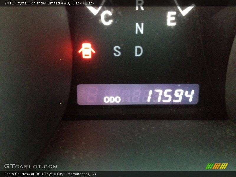 Black / Black 2011 Toyota Highlander Limited 4WD