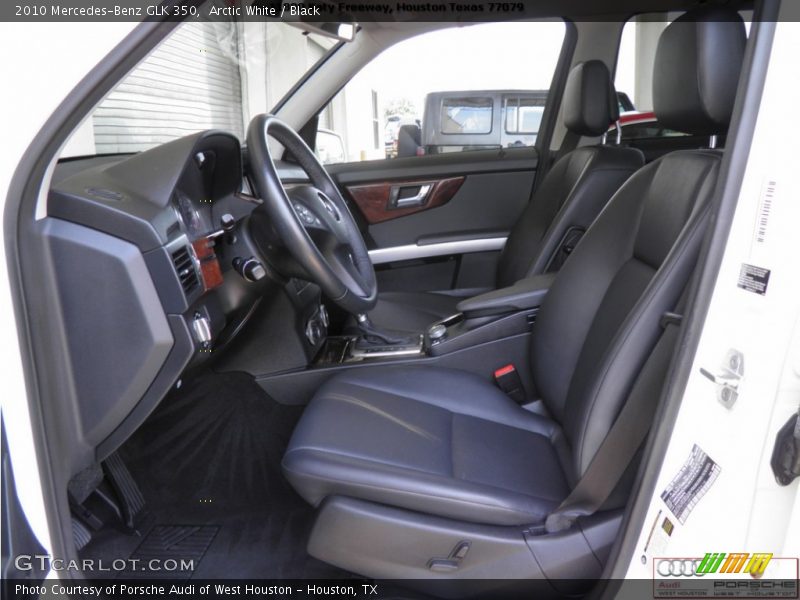 Arctic White / Black 2010 Mercedes-Benz GLK 350