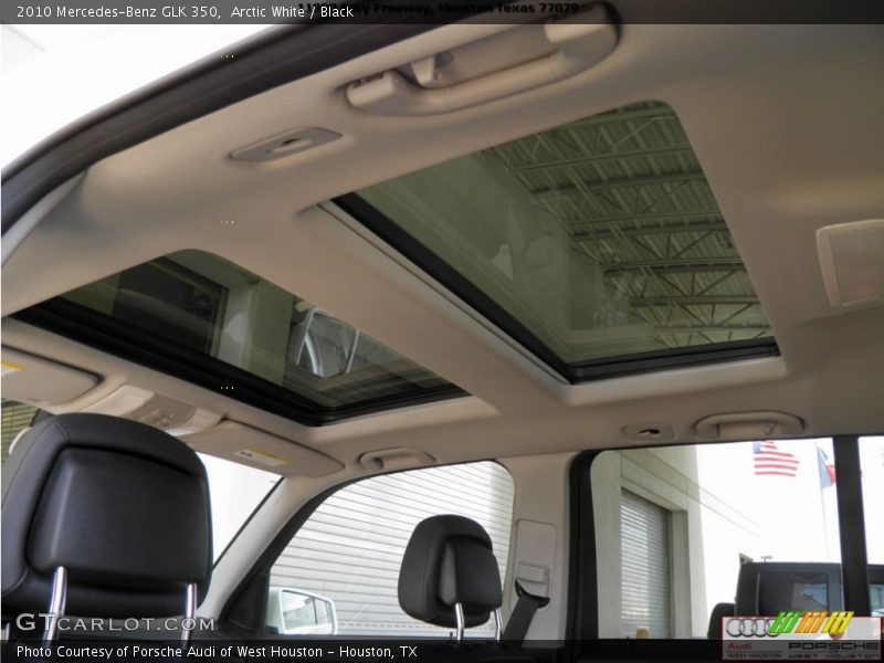 Arctic White / Black 2010 Mercedes-Benz GLK 350